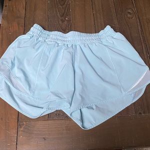 Light blue Lululemon shorts